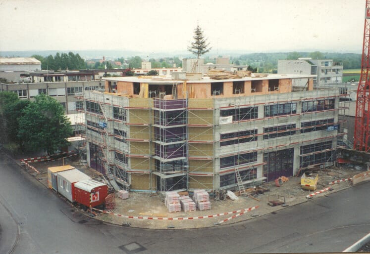 Fertige Bauhöhe 1994