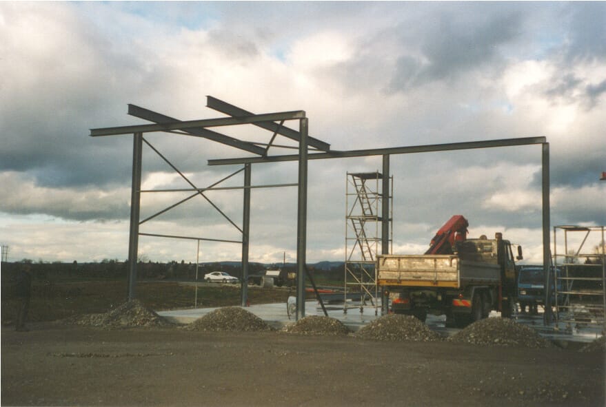 4-Westecke Stahlbau 2000